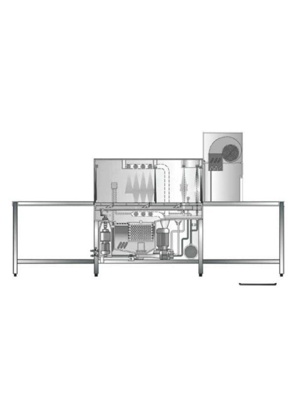 Hobart Kurutmalı Konveyörlü Bulaşık Makinesi CS-A-12 L/R