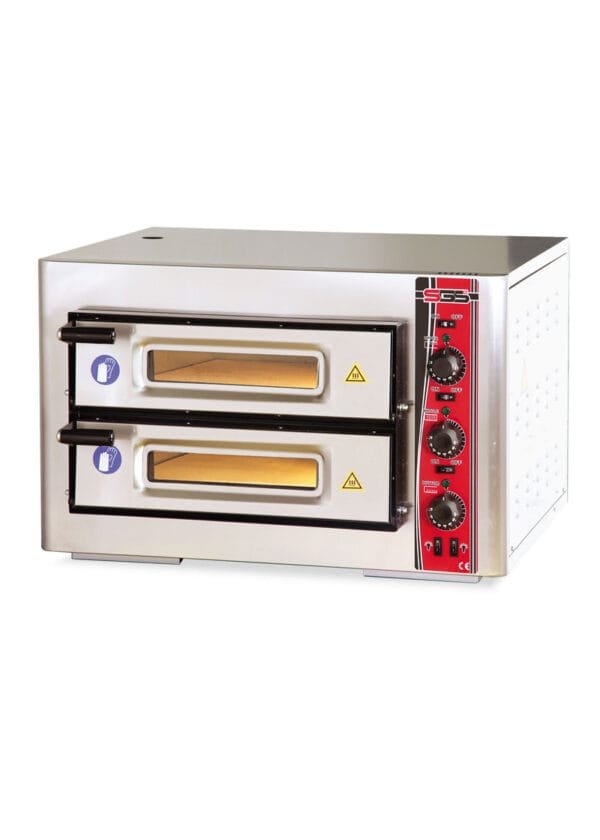 Elektrikli İki Katlı 4+4 lü Pizza Fırını PO 5050DE