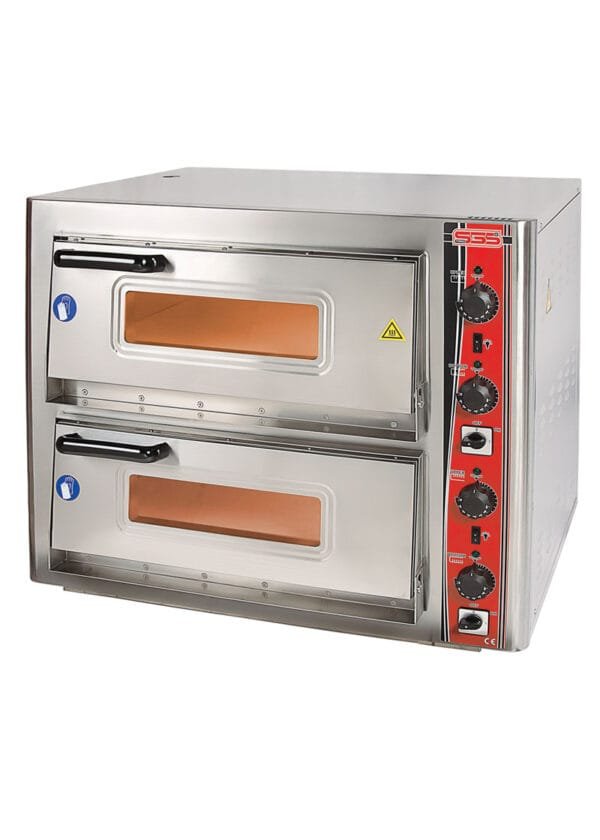 Elektrikli İki Katlı 6+6 lı Pizza Fırını - PO 9262DE
